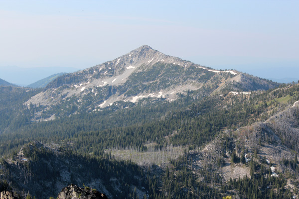 Mount Ruth from Peak 8528 (Elkhorn Range)