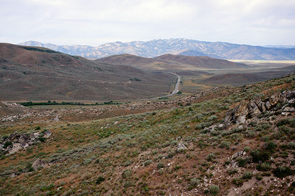 View from Cat Creek Summit