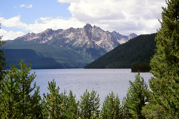 Grand Mogul and Redfish Lake, Sawtooth Range