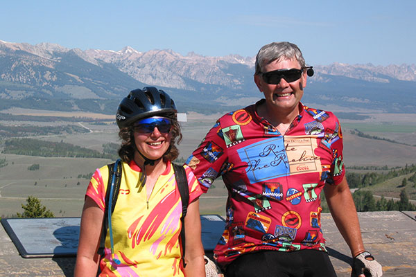 Jackie and Doug at Galena Overlook