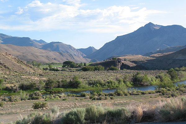 Ranch along the Salmon River