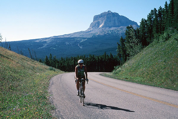 Linda and Chief Mountain, Montana