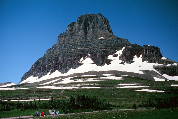 Clements Mountain from Logan Pass, Glacier National Park