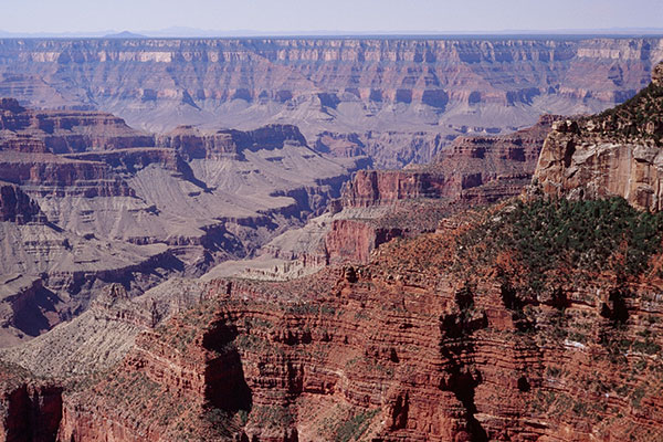 The Grand Canyon from Bright Angel Point