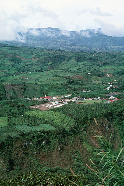 Costa Rican valley