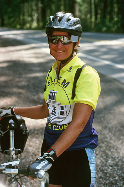Linda on the way to Prospect