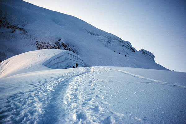 Cotopaxi glacier climb