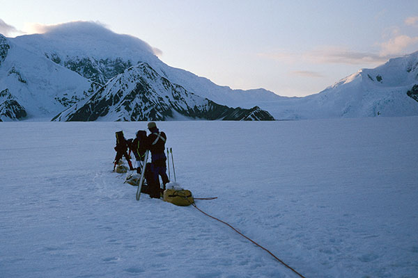 Moving to Camp 1 in the evening