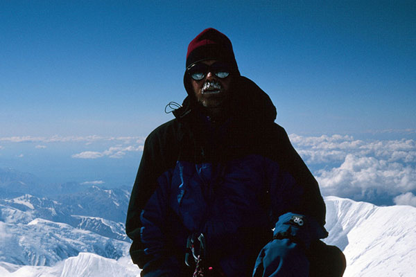 Paul on the Denali summit