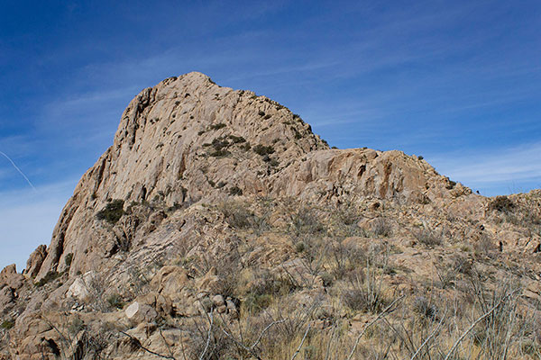 Approaching Elephant Head along the East Ridge