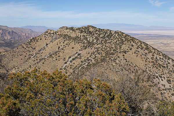 Black Diamond Peak from Henry Peak