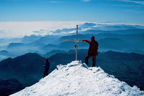 Paul on the Orizaba summit