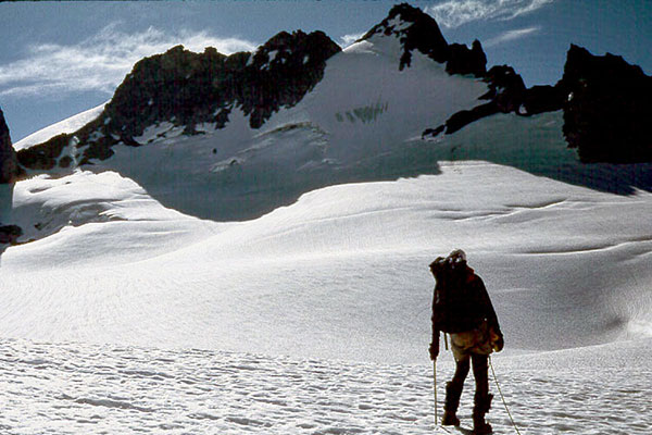 Dome Peak from Dome Glacier