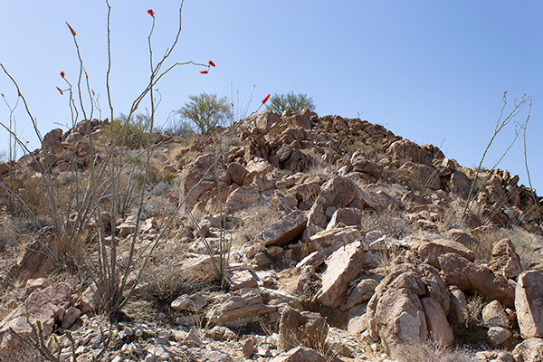 Approaching the summit