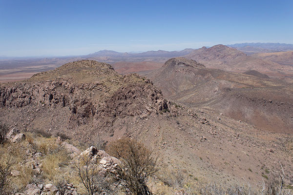 The view north from the South Perilla High Point