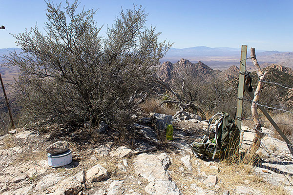 The summit of China Peak