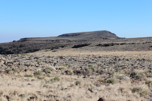 Steens Mountain - North Peak summit across the plateau