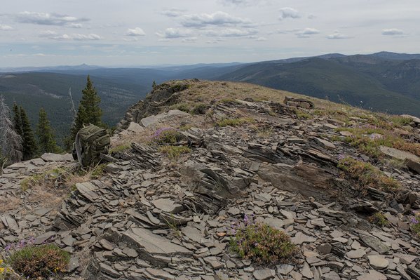 The Baldy Mountain summit
