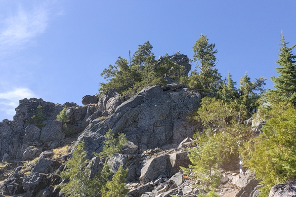 Climbing the East Ridge of South Pyramid
