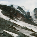 Klickitat Icefall from Sunrise Camp, Mount Adams