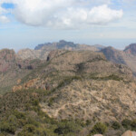 Chisos Mountains from Emory Peak