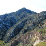 Bassett Peak from above Upper Ash Spring