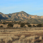 Bassett Peak from West Ash Creek Road north of Wilcox
