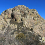 Morning view of Dos Cabezas South Peak