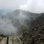 Pamola Peak from Baxter Peak, Mount Katahdin