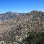 Mount Lemmon and Cathedral Rock from Mount Kimball