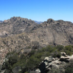 Cathedral Rock and Window Peak from Mount Kimball