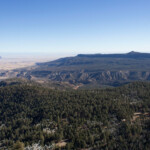 Ship Rock and Beautiful Mountain to the east from Roof Butte