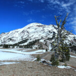 South Sister from the Climbers Trail
