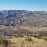 Bryce Mountain and the Gila Mountains of Graham County
