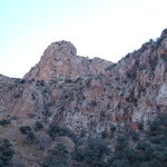 Valentine Peak from Pima Canyon