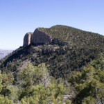 Duncan Benchmark, the highpoint of the Grand Wash Cliffs