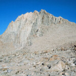 Mount Russell from above Upper Boy Scout Lake