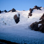 Mount Olympus from Blue Glacier Moraine