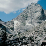 Middle Teton from Garnet Canyon