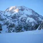 Denali from the Northeast Fork of the Kahiltna Glacier