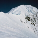 Denali's summit ridge