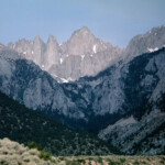 Mount Whitney from Lone Pine Campground