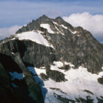 North Face of Mount Buckner from Mount Logan slopes