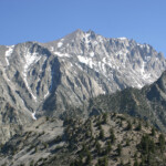 Mount Williamson from above Symmes Creek
