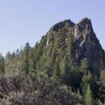 Castle Rock from the North Ridge